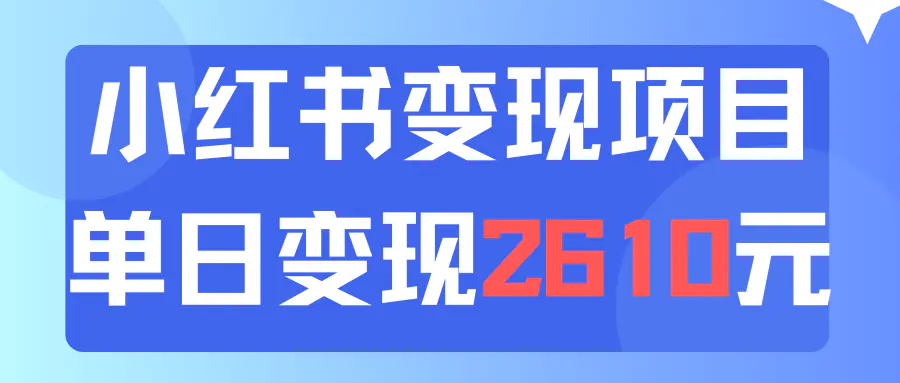 利用小红书卖资料单日引流150人当日变现2610元小白可实操（教程+资料）-3A资源站